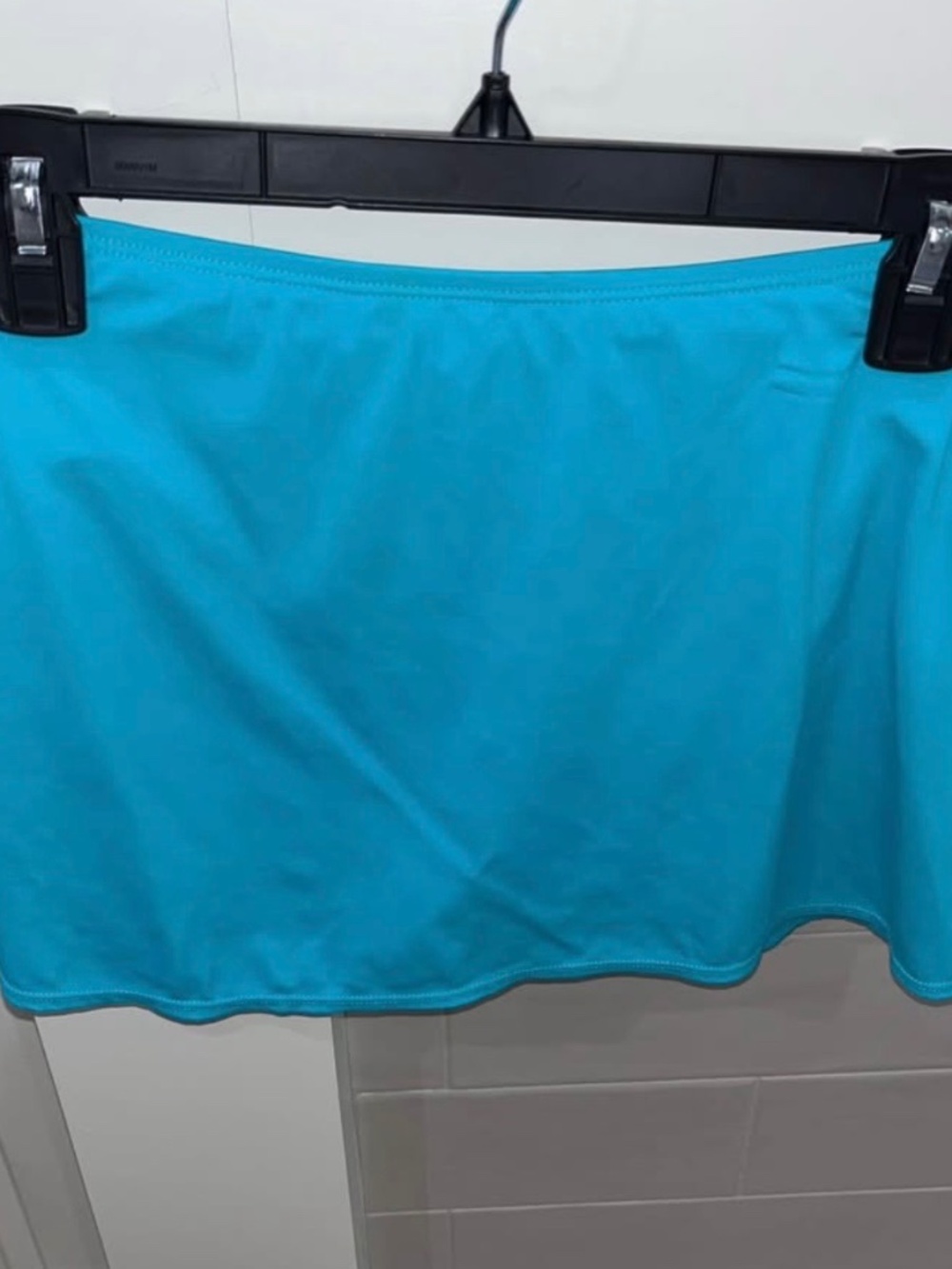 Kim rogers turquoise swim skort size medium